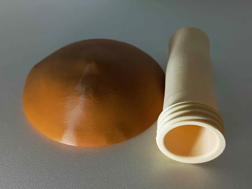 Mushroom Cache (fusion360) - Hộp giấu đồ hình nấm - Image 3