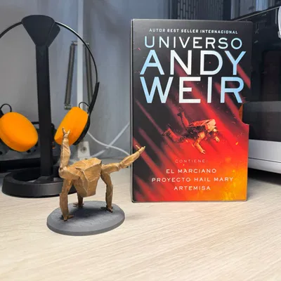 Mô hình 3D Rocky từ tiểu thuyết Project Hail Mary