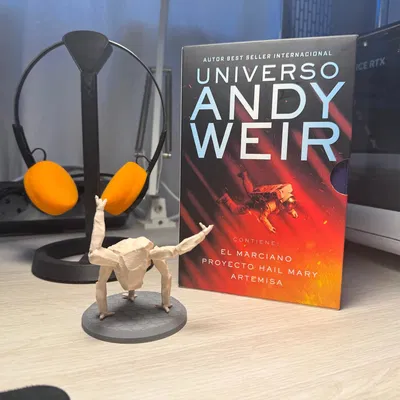 Mô hình 3D Rocky từ tiểu thuyết Project Hail Mary