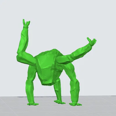 Mô hình 3D Rocky từ tiểu thuyết Project Hail Mary