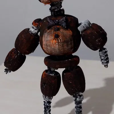 Mô hình Ignited Freddy (FNAF) có khớp nối linh hoạt tự in 3D