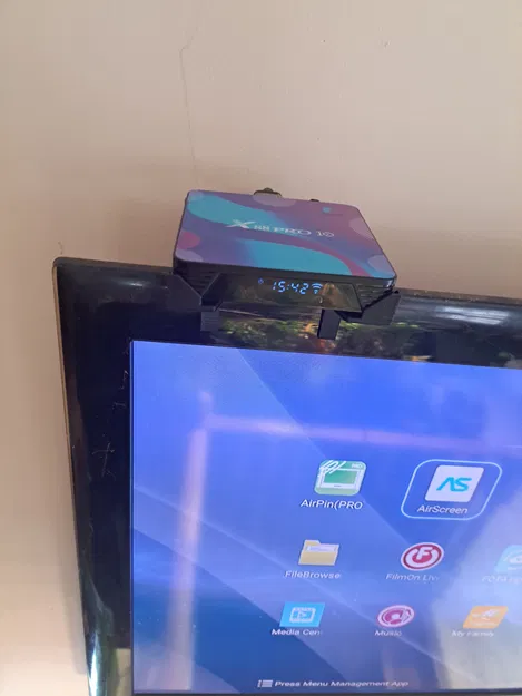 Giá treo Android TV box cho tivi LG cũ - Thiết kế in 3D gọn gàng - Image 3