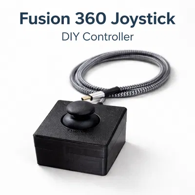 Fusion 360 Joystick By HackMan3D