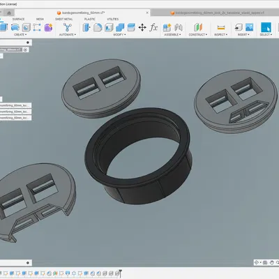 Chặn dây bàn làm việc cho lỗ 60mm