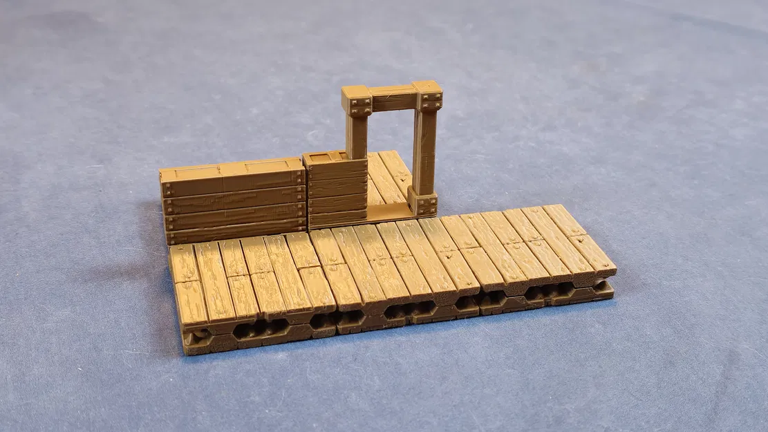 Masterful Dungeons – Khung Cửa Gỗ (Wooden Doorframe) - Image 3