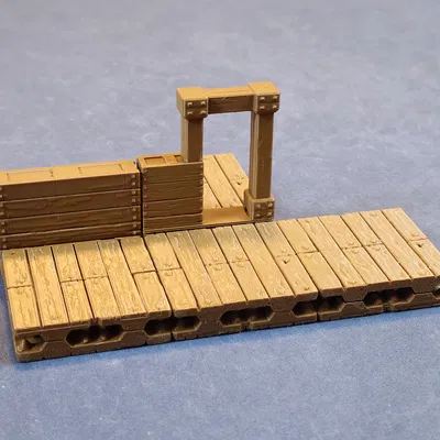 Masterful Dungeons – Khung Cửa Gỗ (Wooden Doorframe)