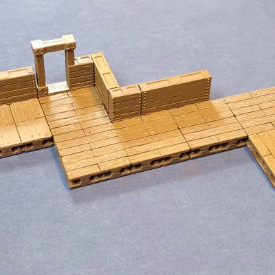 Masterful Dungeons – Khung Cửa Gỗ (Wooden Doorframe)