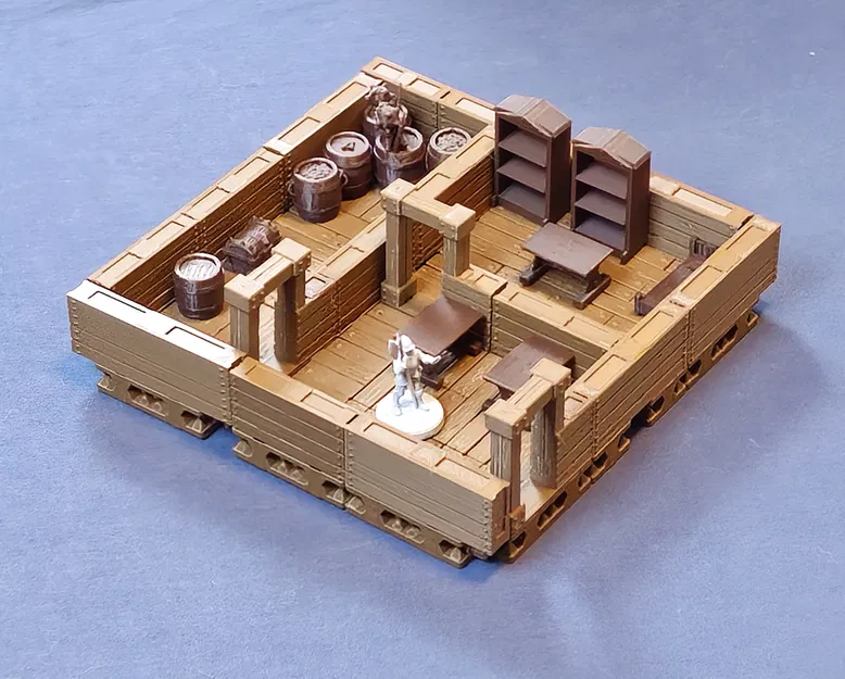 Masterful Dungeons – Khung Cửa Gỗ (Wooden Doorframe) - Image 5