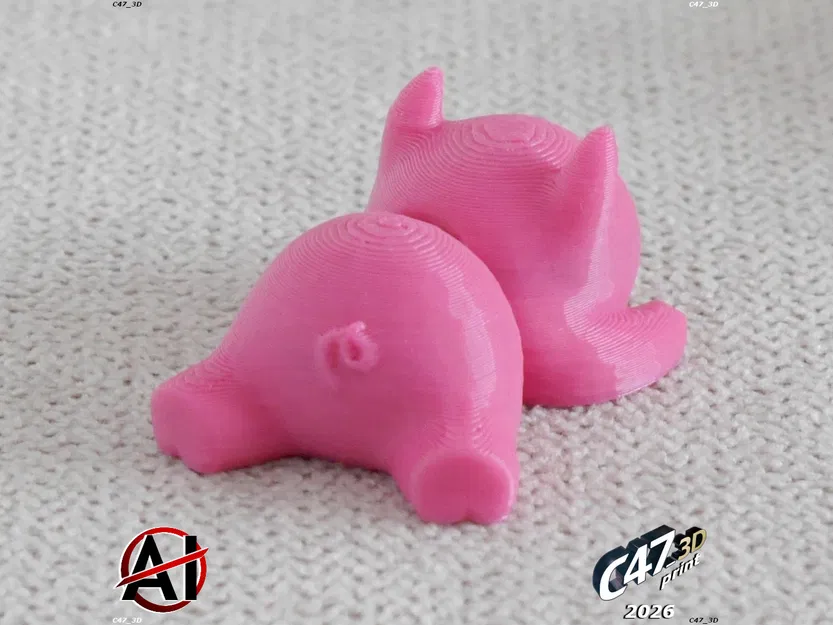Flexi Piggy Snek - Chú Heo Khớp Nối Dạng Rắn - Image 5