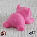 Flexi Piggy Snek - Chú Heo Khớp Nối Dạng Rắn - Thumbnail 5