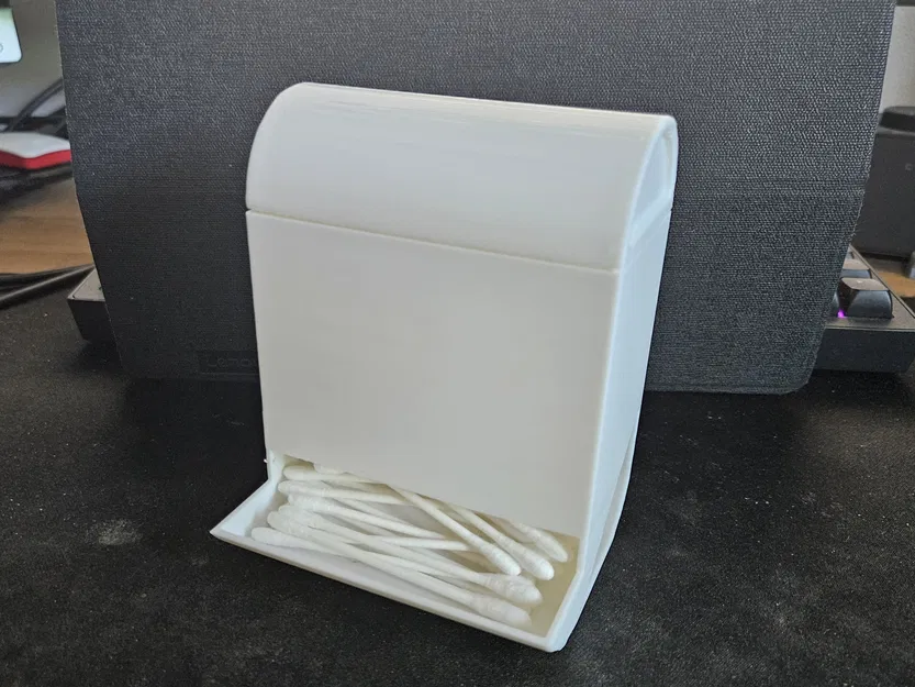 Hộp đựng tăm bông tiện lợi - Bộ sưu tập phụ kiện phòng tắm - Image 1