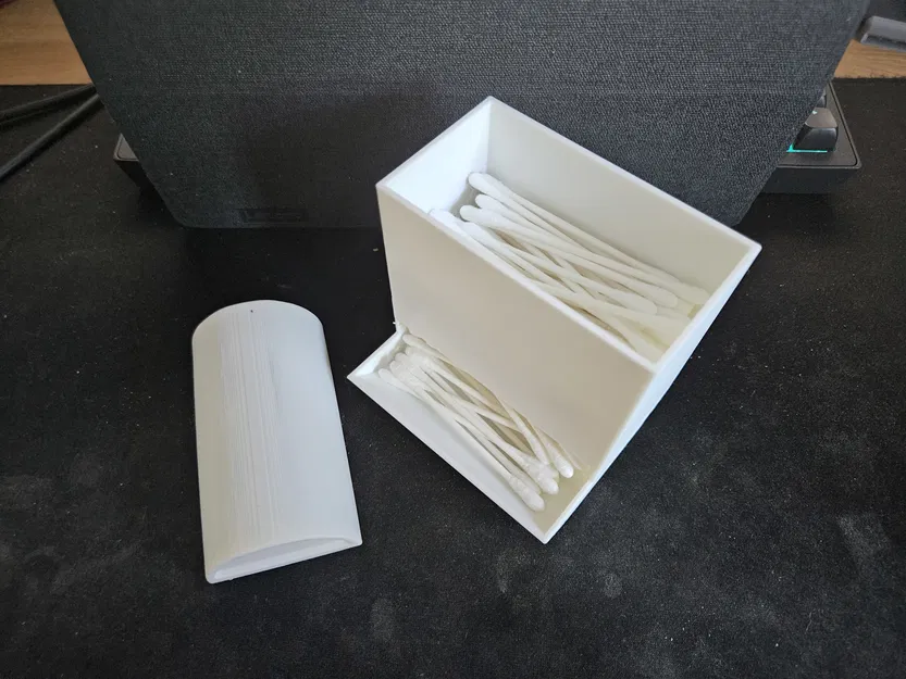 Hộp đựng tăm bông tiện lợi - Bộ sưu tập phụ kiện phòng tắm - Image 4