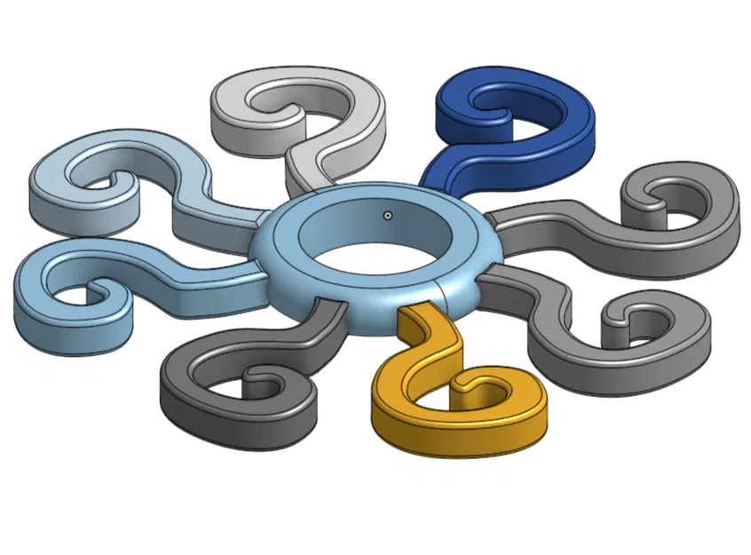 Bộ khung Monstera Helper - Phụ kiện đỡ lá cây cảnh 3D - Image 3