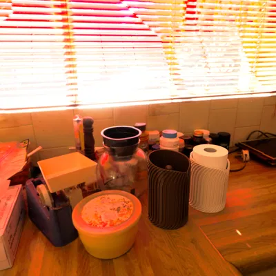 Giá đựng giấy lau tay 3D in 3D thiết kế xoắn ốc hiện đại