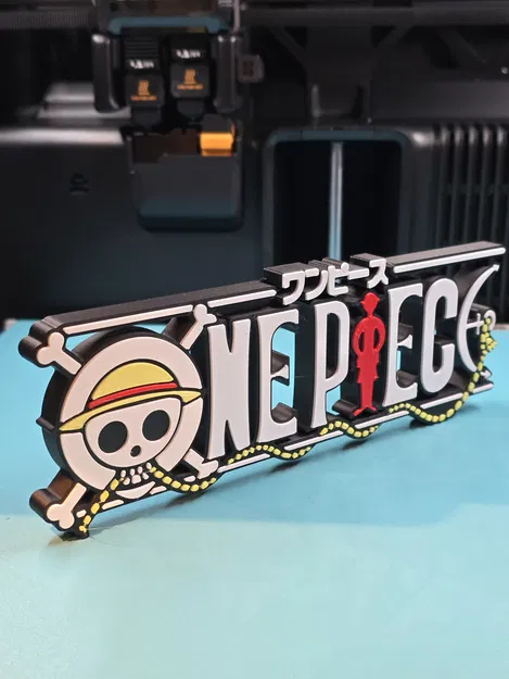 Mô hình Fanart Logo One Piece - Mũ Rơm Monkey D. Luffy - Image 5