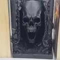 Mô hình trang trí kệ sách Gothic Skull Book Nook đầy ma mị - Thumbnail 6