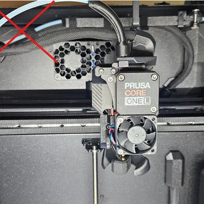 Giải pháp chống võng dây Extruder cho CORE One L / MMU3 - Chỉ cần dây rút!