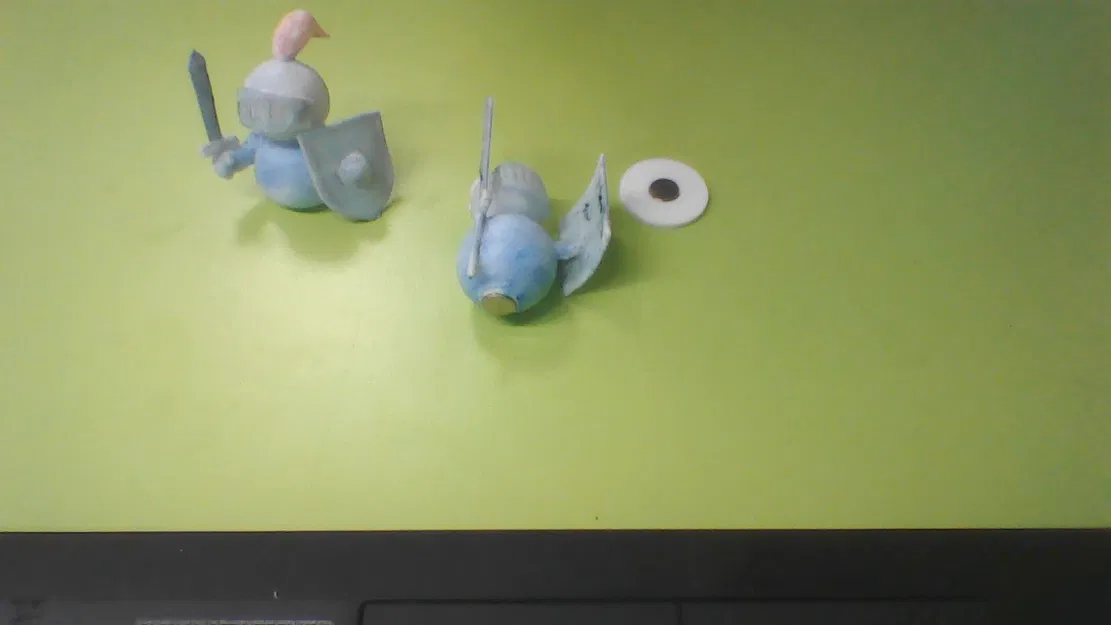 Bộ Đôi Hiệp Sĩ Tí Hon - Mô Hình Low-Poly - Image 4