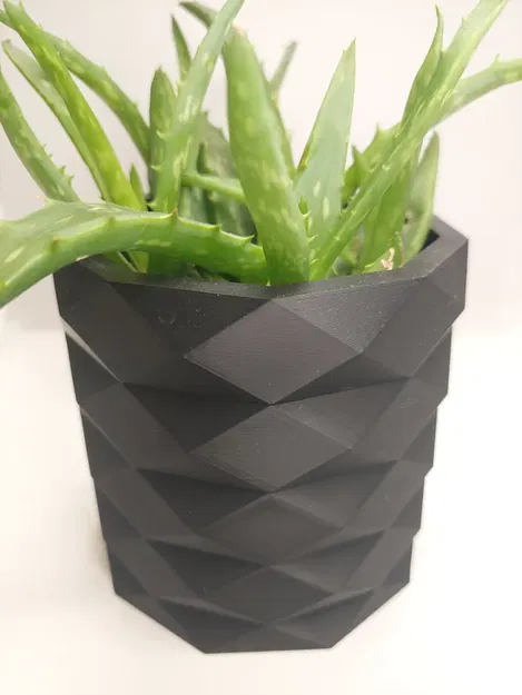 Chậu Cây Low Poly Hiện Đại (Cho Phép Thương Mại) - Image 1