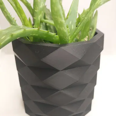 Chậu Cây Low Poly Hiện Đại (Cho Phép Thương Mại)