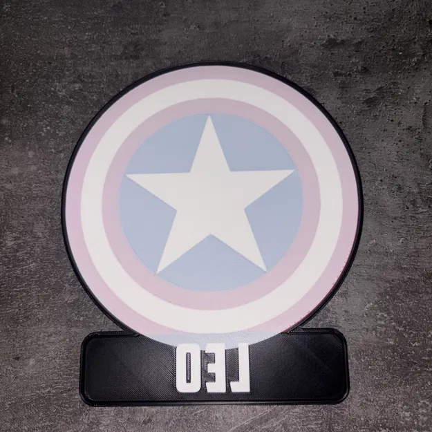 Đèn ngủ và hộp đèn trang trí Captain America - Image 3