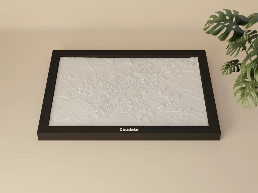 Caudete, Tây Ban Nha - Mô hình thu nhỏ 3D - Image 1