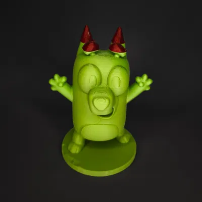 Mô hình 3D Bluey - Nhân vật hoạt hình đáng yêu