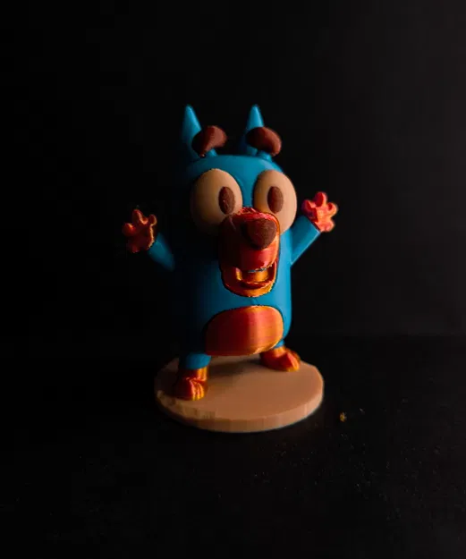 Mô hình 3D Bluey - Nhân vật hoạt hình đáng yêu - Image 5