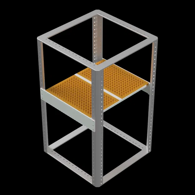 Kệ Đựng Đồ M3M Plate Shelves Cho Mini Rack 10 Inch - Image 2