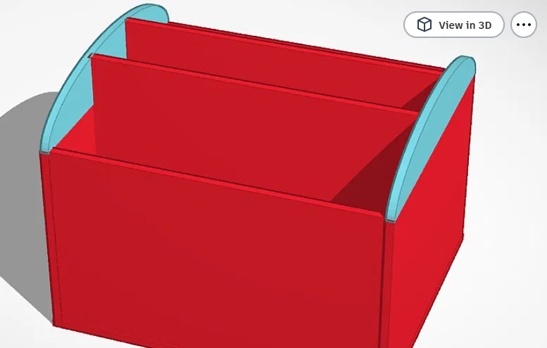 Khay Đựng Đồ Để Bàn (Table Organizer) Gọn Gàng, Dễ In 3D - Image 1