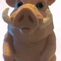 Móc khóa heo rừng (Warthog keychain) - Mẫu in 3D dễ thương cho mọi nhà - Thumbnail 1