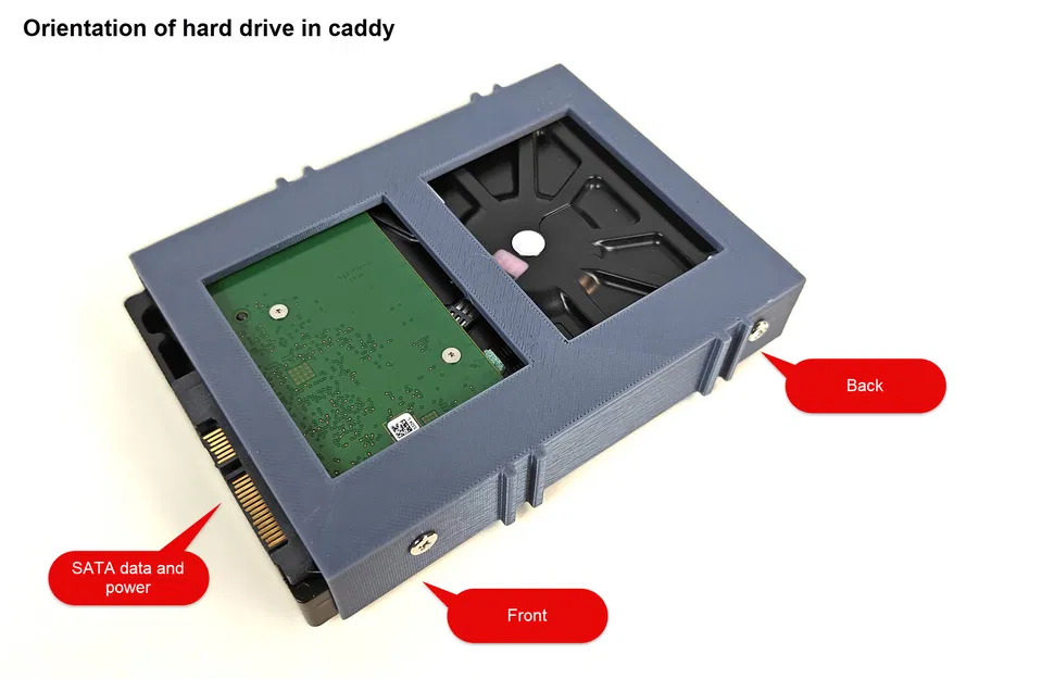 Khay gắn ổ cứng 3.5" thay thế cho HP Z2 SFF G5 Workstation - Image 3