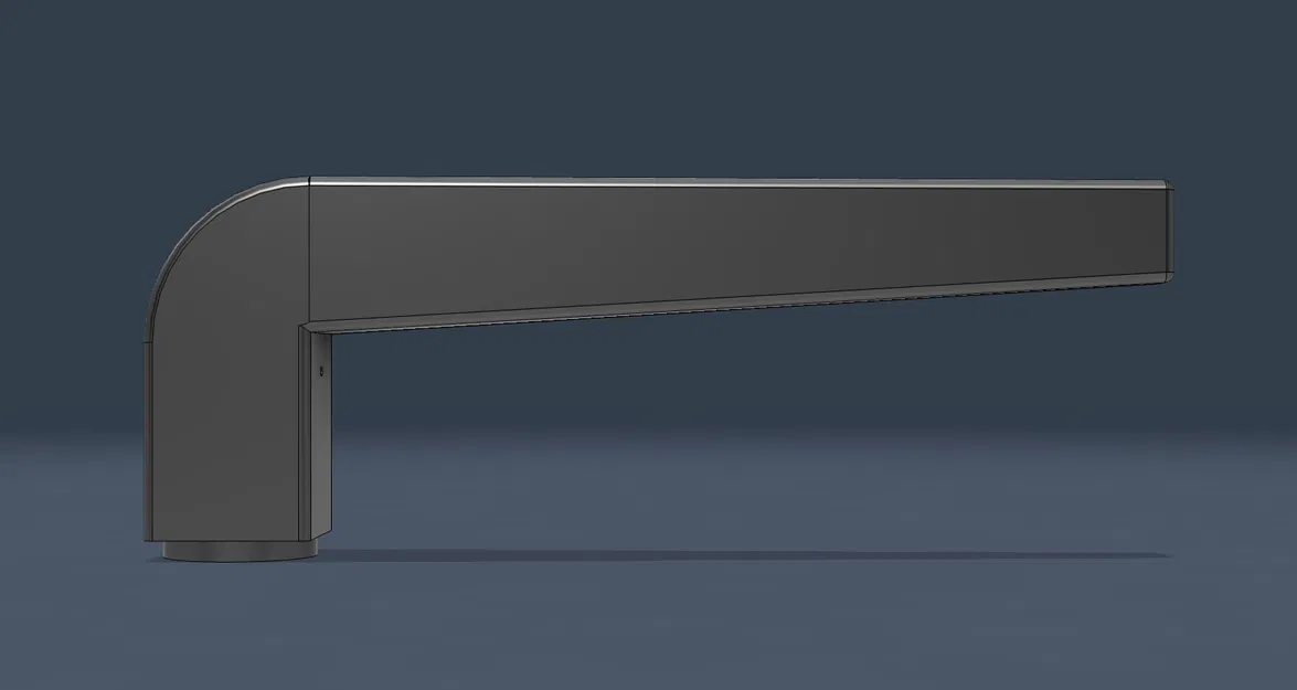 Tay nắm cửa thiết kế vuông 7mm - File in 3D bền đẹp, tiện dụng - Image 3