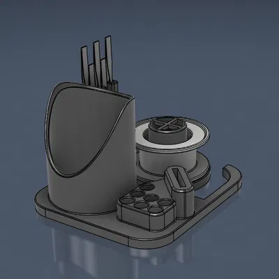 Trạm đựng mỏ hàn đa năng 3D - Gọn gàng, bền bỉ và chuyên nghiệp