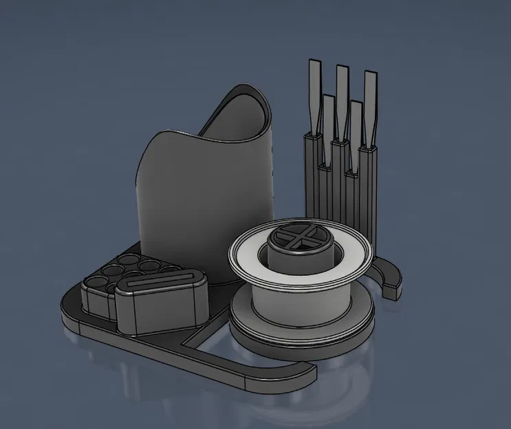 Trạm đựng mỏ hàn đa năng 3D - Gọn gàng, bền bỉ và chuyên nghiệp - Image 4