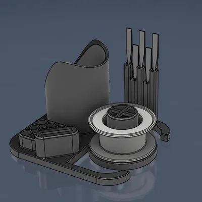 Trạm đựng mỏ hàn đa năng 3D - Gọn gàng, bền bỉ và chuyên nghiệp