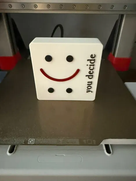 Mô hình Mood Box "You Decide" độc đáo - Tự tay in 3D tại nhà - Image 2