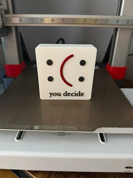 Mô hình Mood Box "You Decide" độc đáo - Tự tay in 3D tại nhà - Image 3