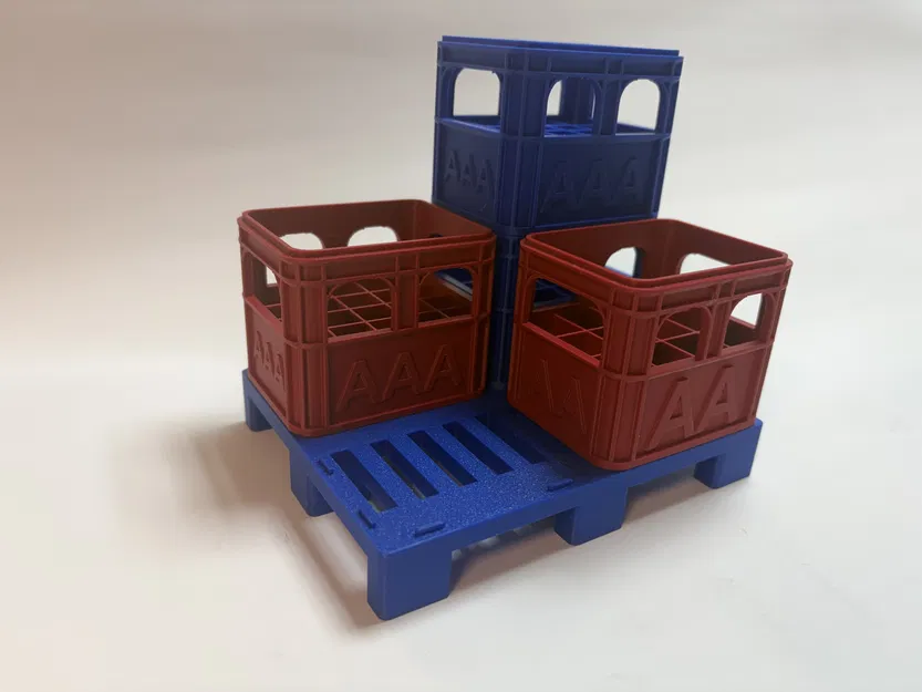 Đế Pallet cho Hộp Đựng Pin Dạng Thùng Bia Xếp Chồng - Image 1