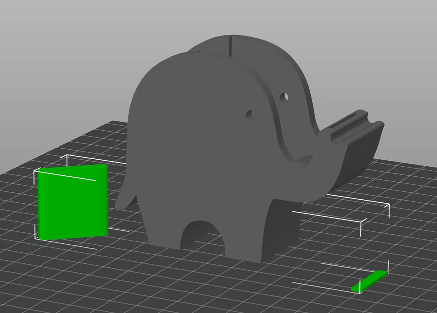 Giá đỡ băng keo chú voi Klebefant - Image 4