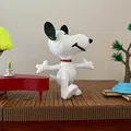Mô hình Snoopy nhảy múa vui nhộn (Happy Dance Snoopy) - Thumbnail 2