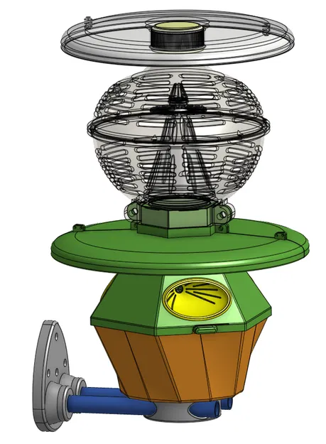 Hexa-Vespa: Bẫy Ong Bắp Cày Châu Á (Vespa Velutina) Chọn Lọc - Chuyên nghiệp - Image 2