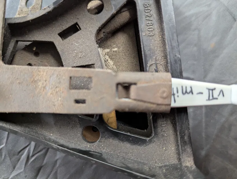 Cần gạt điều hòa (HVAC) cho xe Opel Ascona / Manta A - Image 10