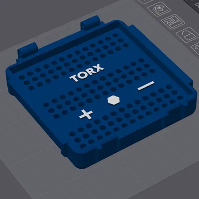 Hộp đựng Bit Box có nắp gập – Giải pháp lưu trữ nhỏ gọn