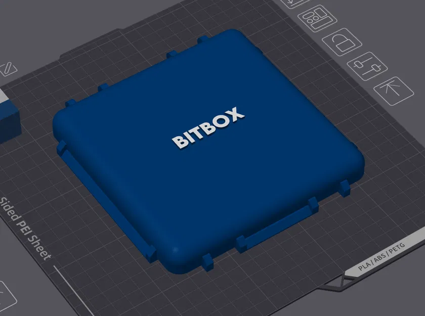 Hộp đựng Bit Box có nắp gập – Giải pháp lưu trữ nhỏ gọn - Image 2