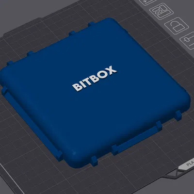 Hộp đựng Bit Box có nắp gập – Giải pháp lưu trữ nhỏ gọn