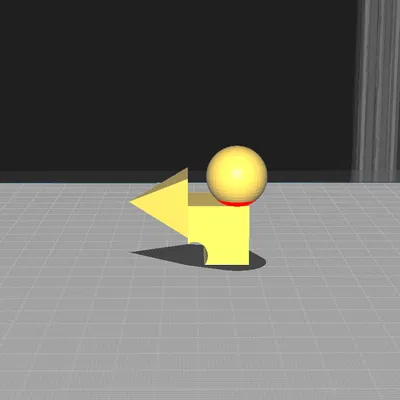 Mô hình 3D Ba Hình Khối Cơ Bản (Three Shapes) cho người mới