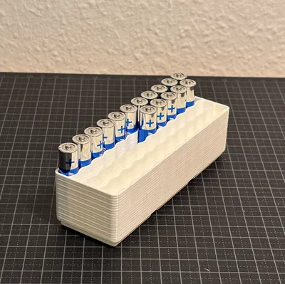 Khay đựng pin AAA 1x3 chuẩn Gridfinity