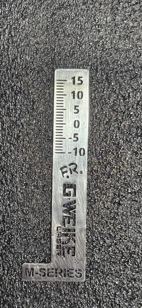 Thước canh chỉnh tiêu cự cho máy cắt laser GWEIKE MSERIES - Image 3