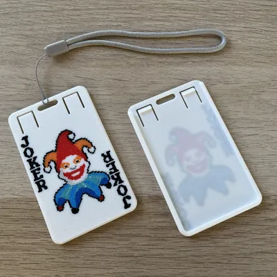 Bao đựng thẻ (Badgeholder) chủ đề Joker trong game Balatro